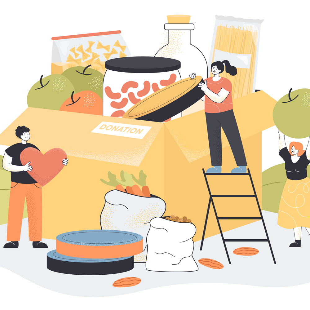 Ações filantrópicas X Comunitárias